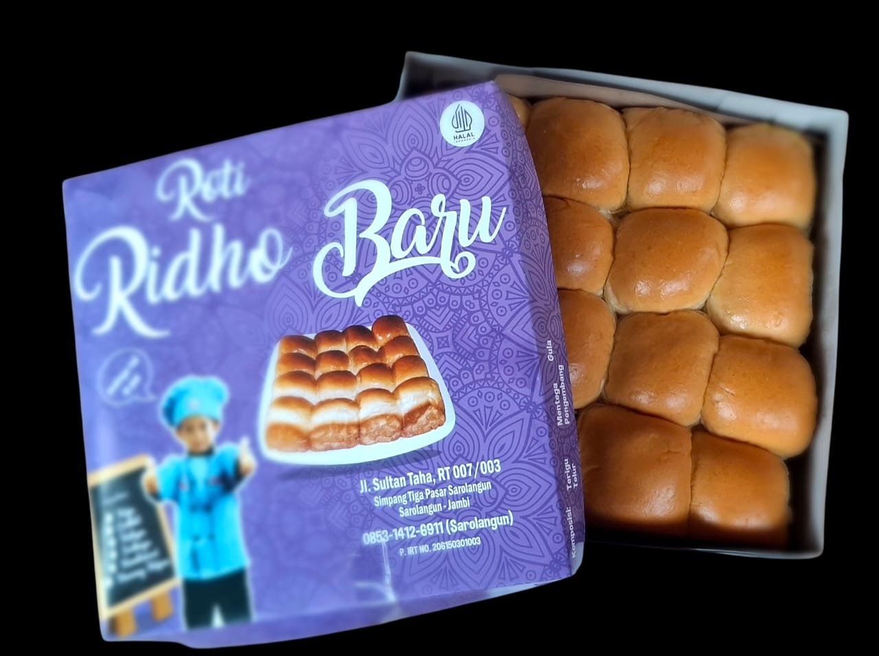 Roti Ridho Mix (Isi 16)