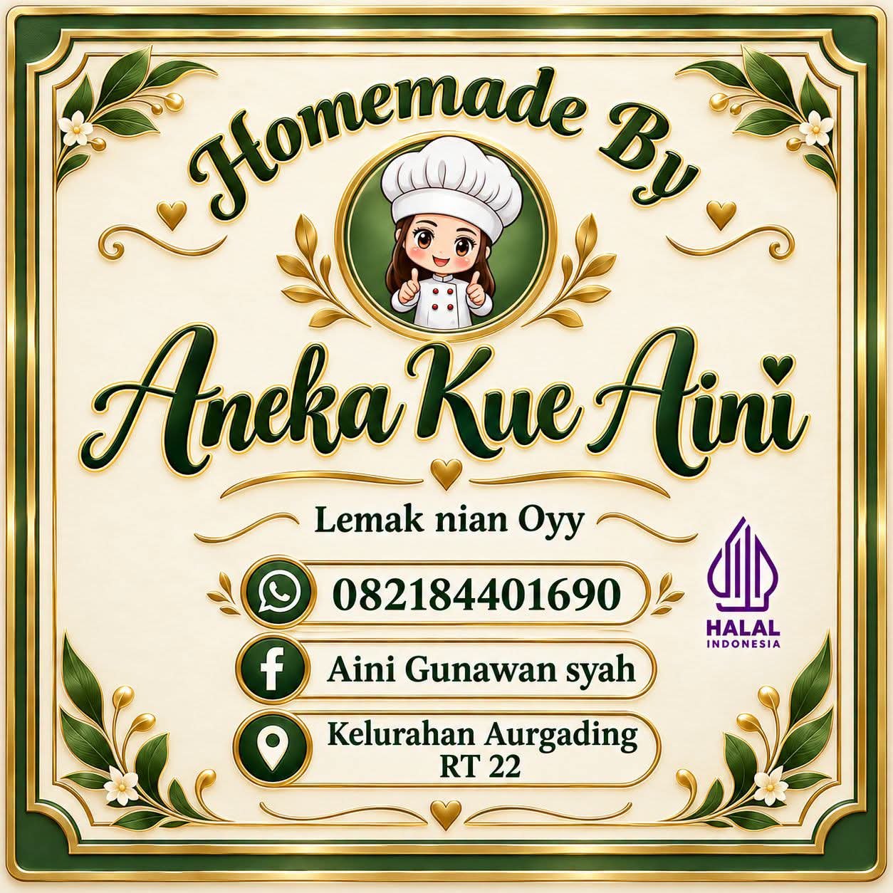 Aneka kue Aini 