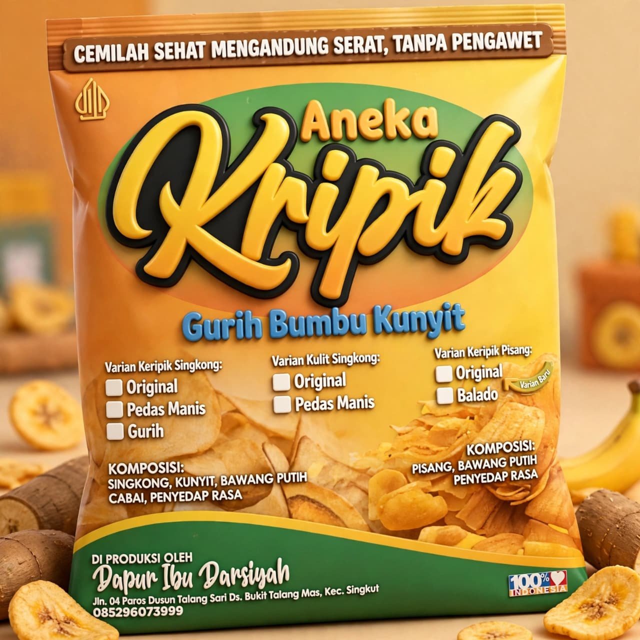 Kripik Dapur Ibu Darsiyah